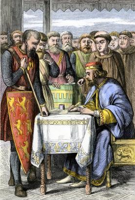 'John, Magna Carta' By unknown, held by The Granger Collection, New York (Britannia.com) [Public domain], via Wikimedia Commons