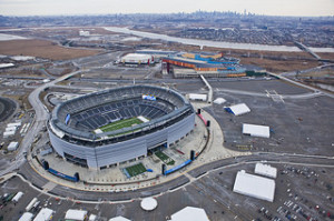 "MetLife Stadium Prepares For Super Bowl 48 (XLVIII)" by Anthony Quintano [CC BY 2.0, (http://creativecommons.org/licenses/by/2.0/)], via Flickr
