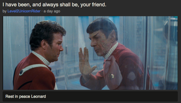 I have been, and always shall be, your friend.